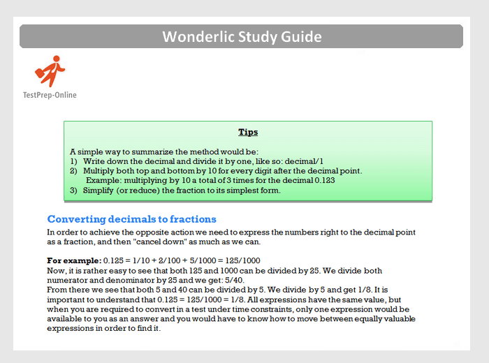 Wonderlic Basic Skills Test (WBST) Practice - TestPrep-Online
